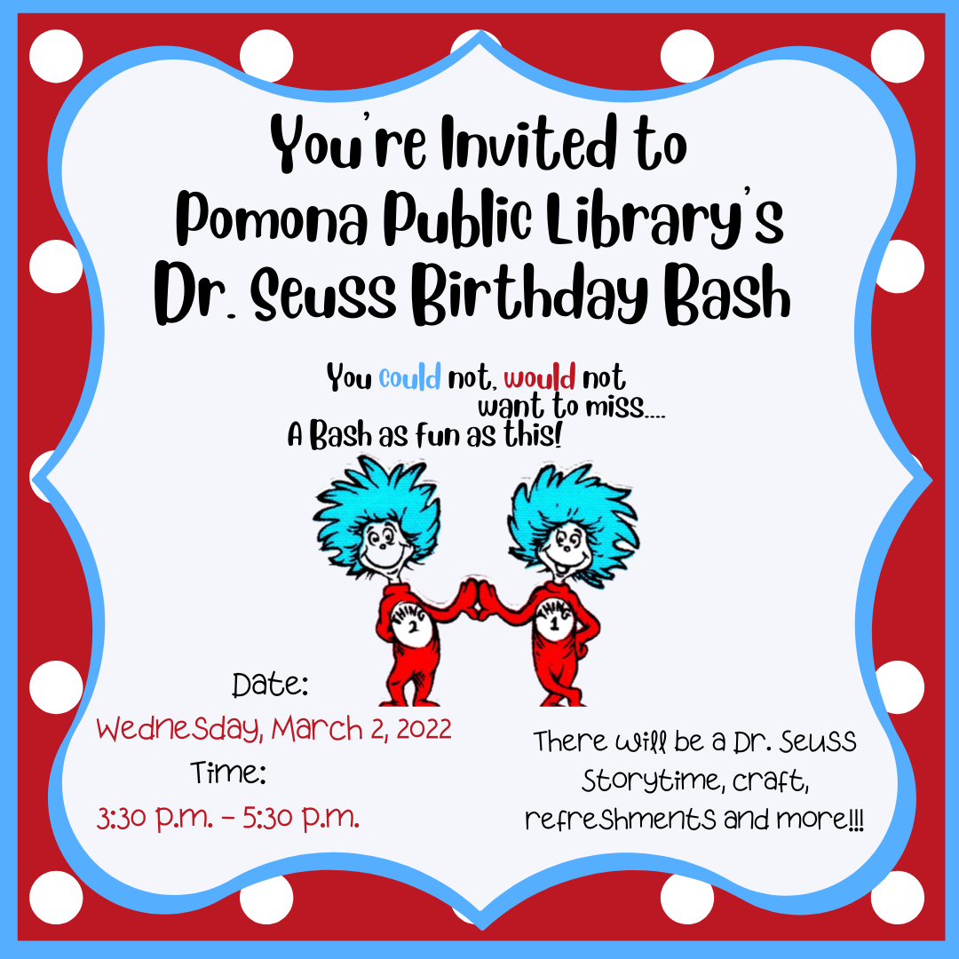 Seuss Birthday Bash 2022