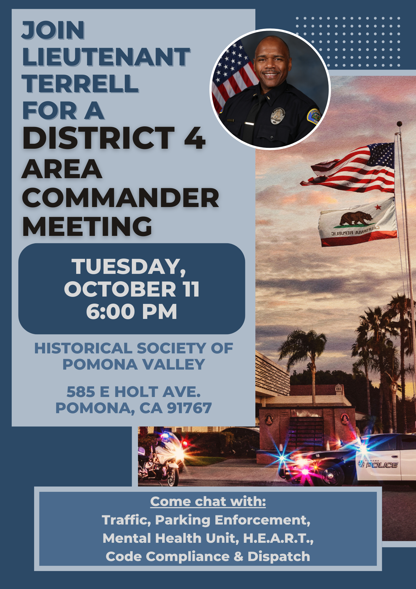 District 4 Area Commander Meeting