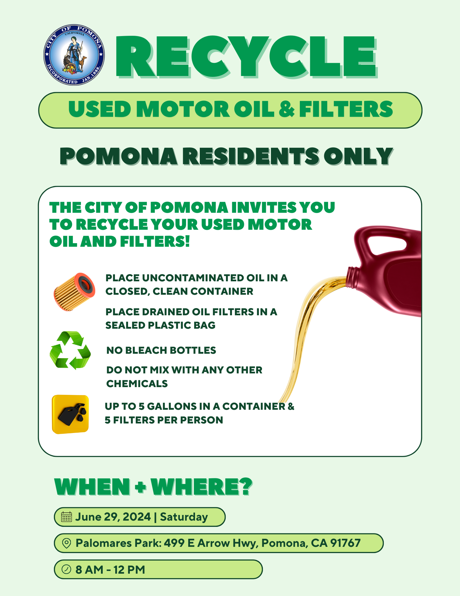 FLYER - Recycle Oil Eng