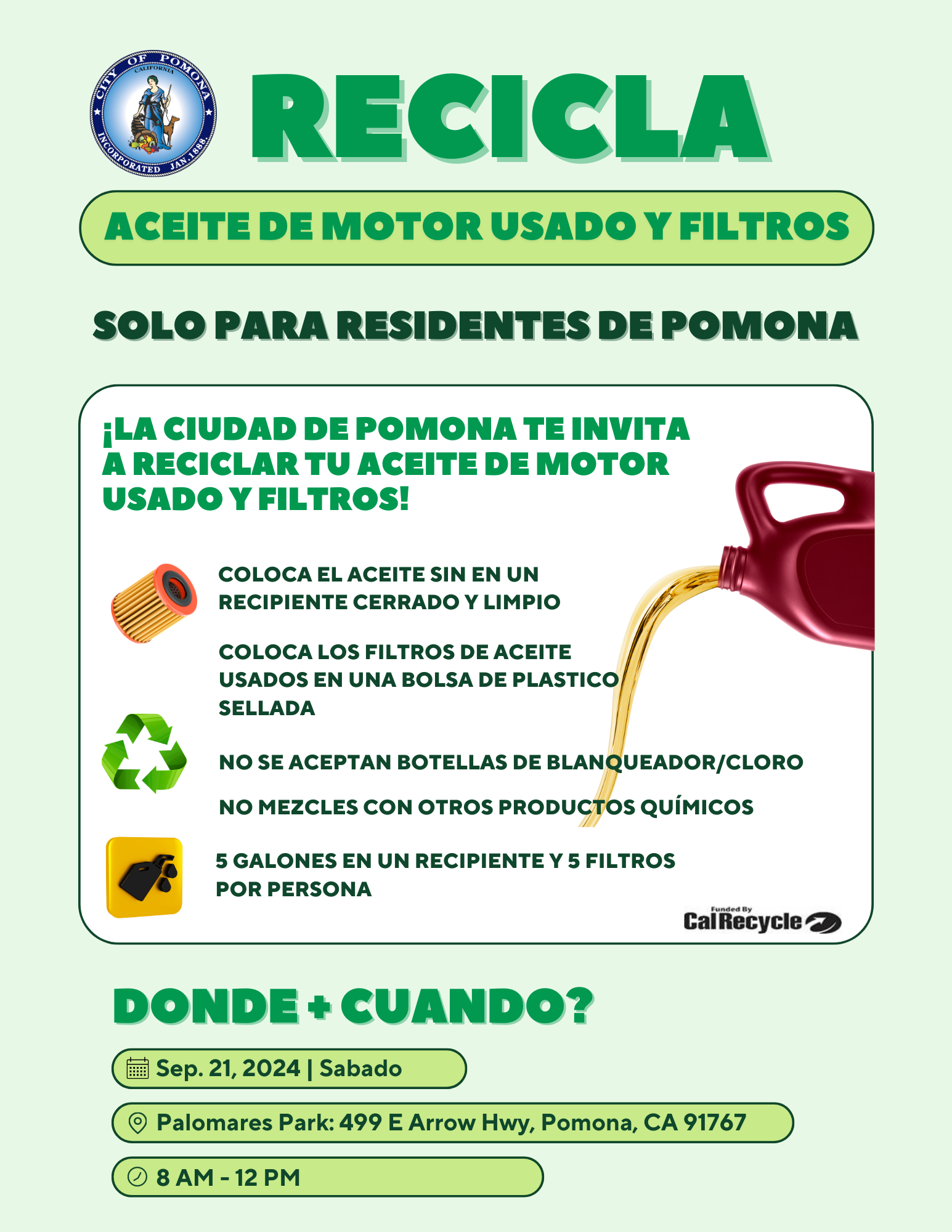 Recycling Flyer (Spanish)  